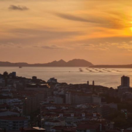 Fabuloso Apartamento Con Vistas A La Ria De Vigo Bagian luar foto